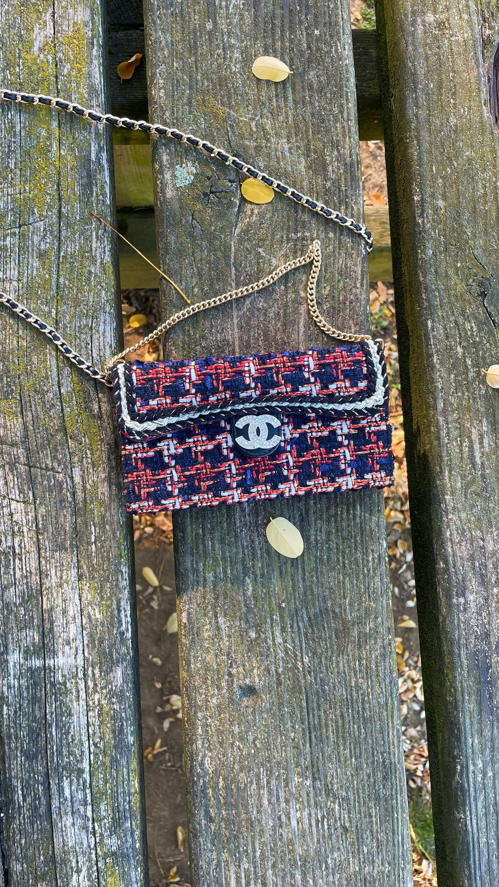 Black&Red Tweed Case